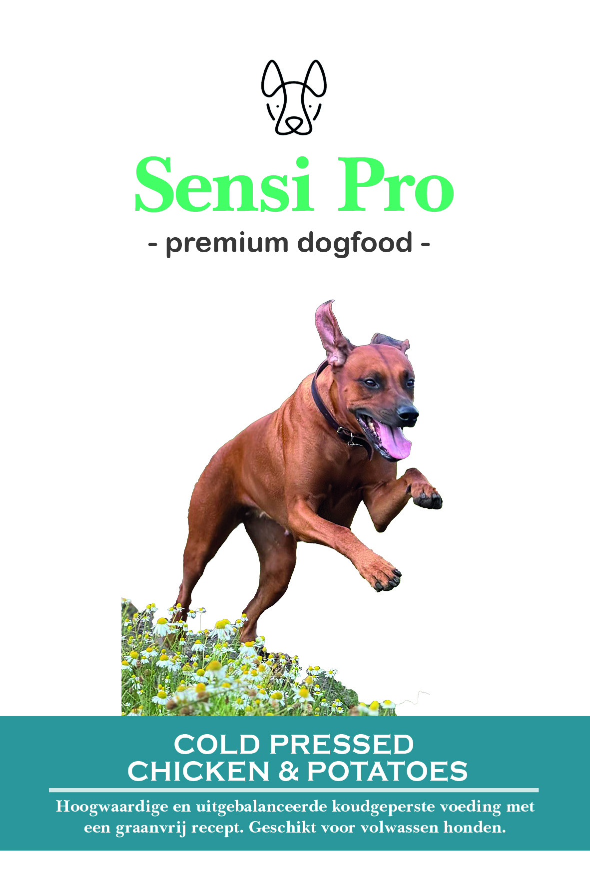 Sensi Pro Cold Pressed Chicken & Potatoes Grainfree 20 kg