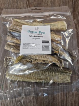 Sensi Pro Kabeljauwhuid 50 gram / 15 cm