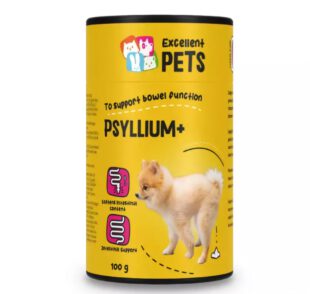 Excellent Pets Dog Psyllium+ 100 g ( Darmfunctie )