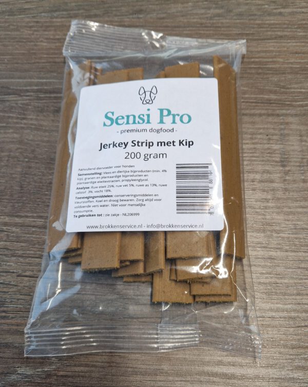 Sensi Pro Jerkey Strips Kip 200 gram