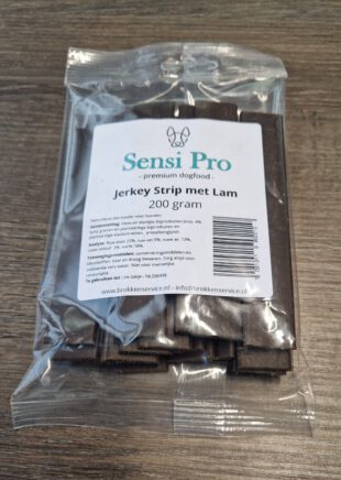 Sensi Pro Jerkey Strips Lam 200 gram.