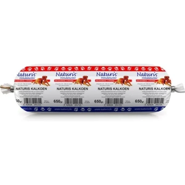 Naturis Houdbare worst Kalkoen 650 gr