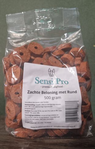 Sensi Pro Zachte beloning Rund 500  gr