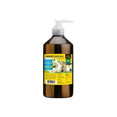 Hennepzaadolie Met Pompje 1 ltr