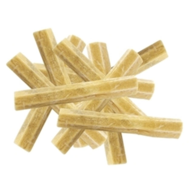 Petsnack geperste kauwstaaf 25,5cm X 2,5 cm 10st - Afbeelding 2