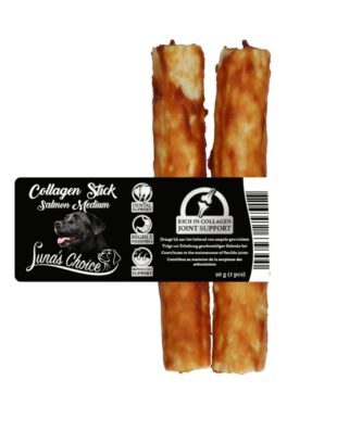 Luna's choice Collagen Chew stick zalm M. 2 stuks